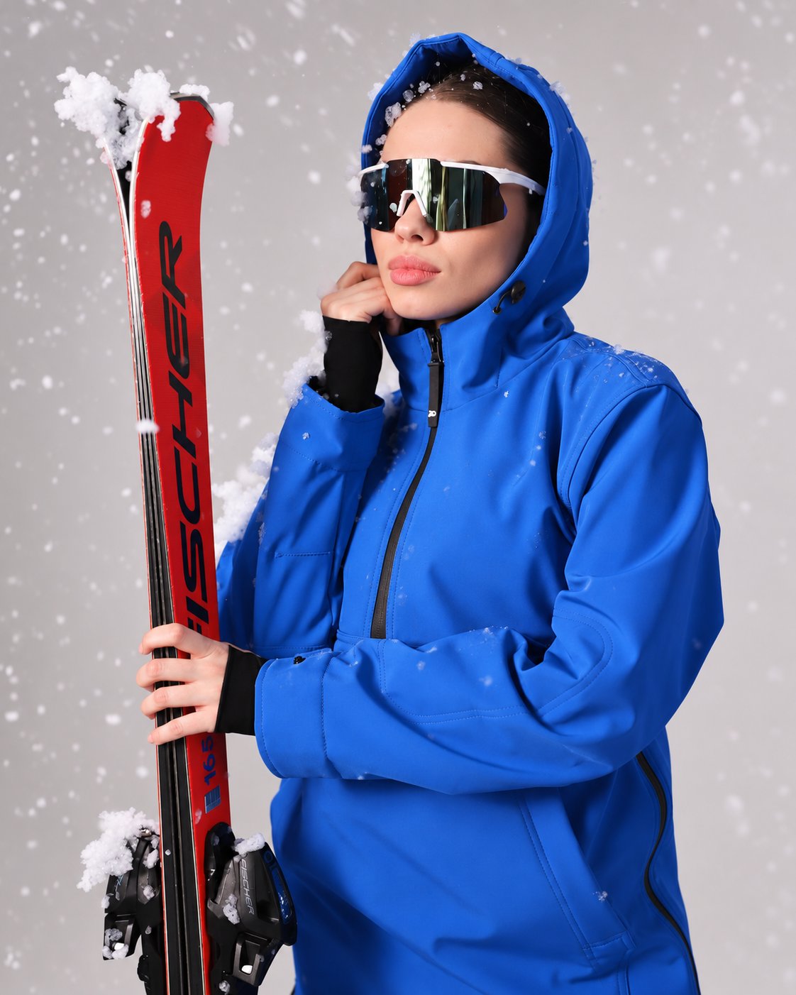 Анорак синий
