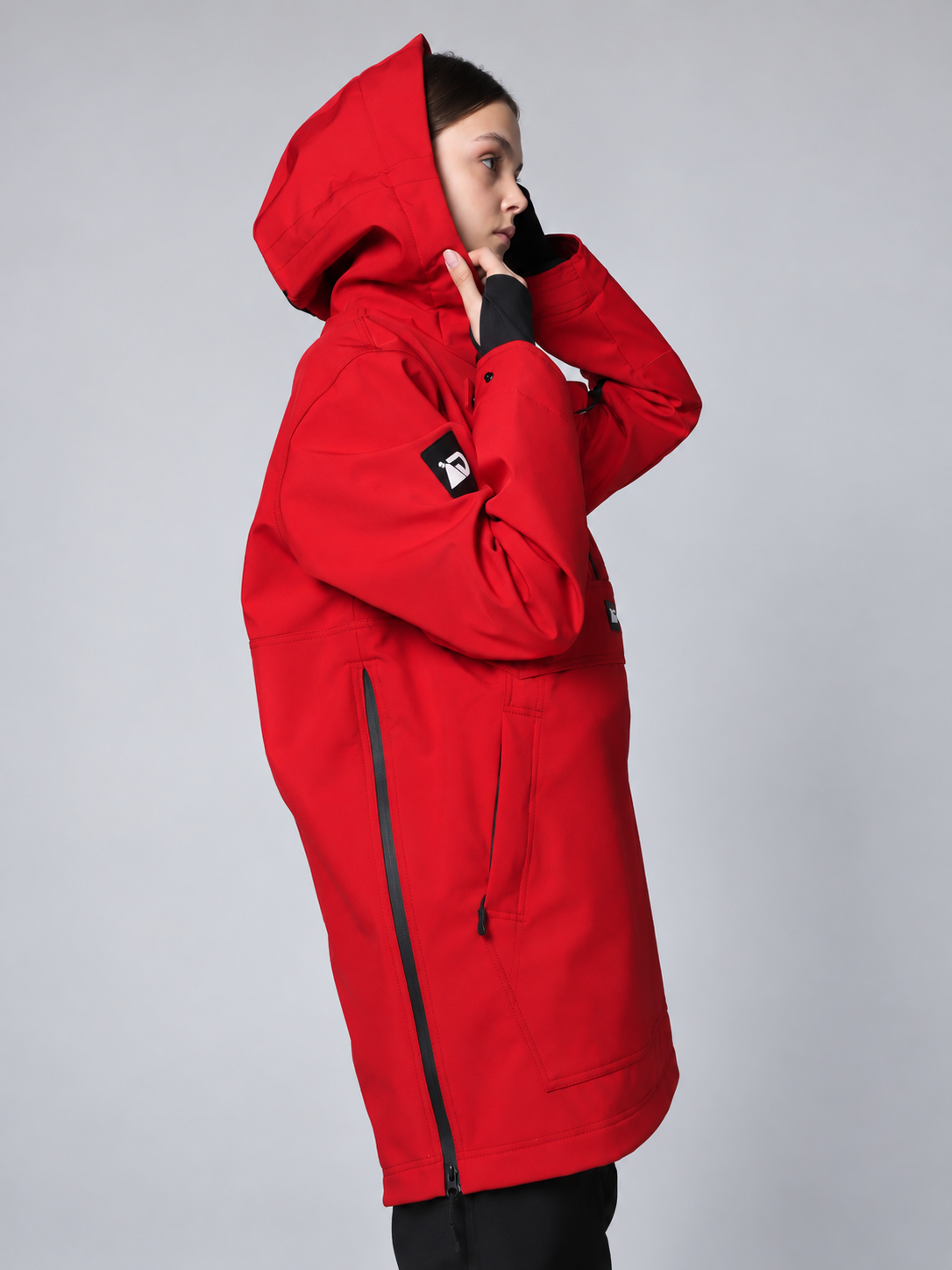 Анорак красный